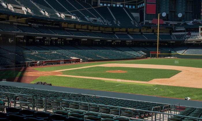 Chase Field - Section 115 Seat View