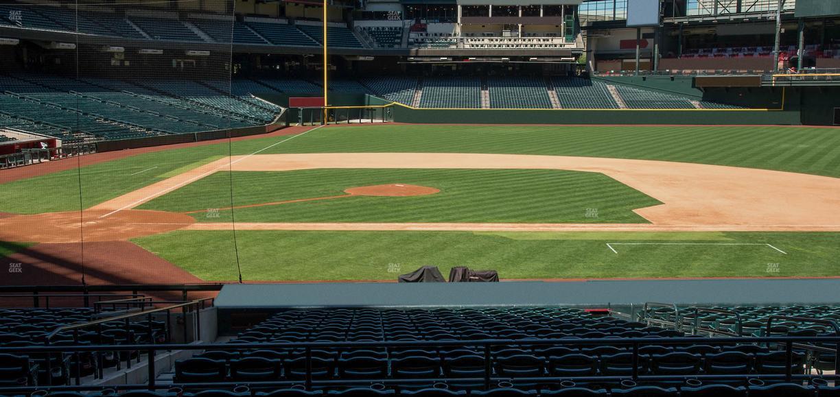 Chase Field - Section 117 Seat View
