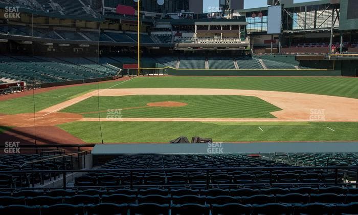 Chase Field - Section 117 Seat View