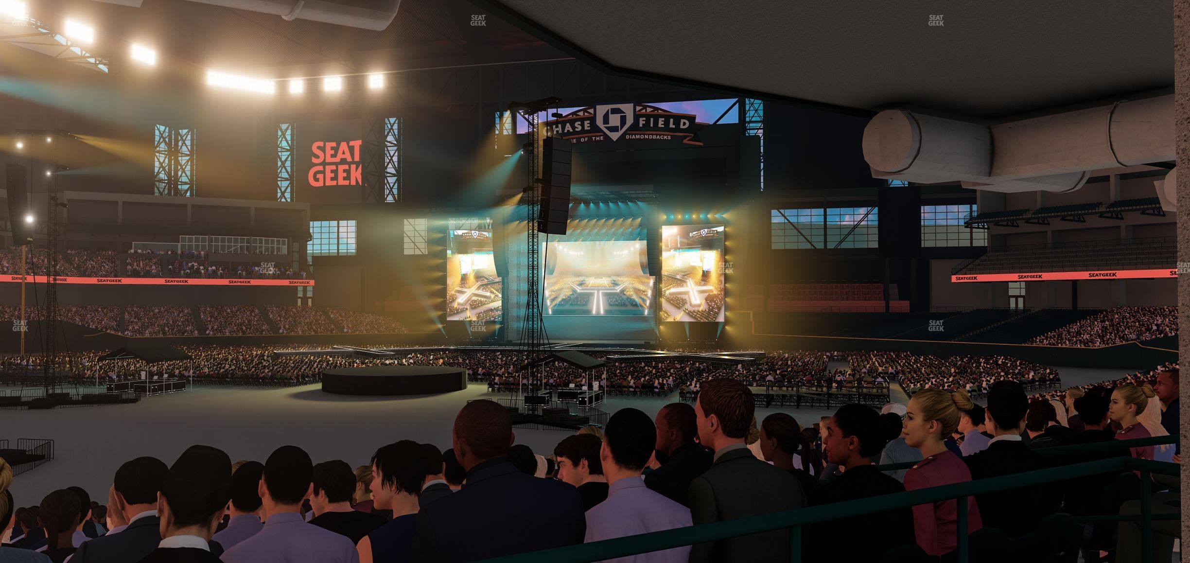 Chase Field - Section 118 W Seat View