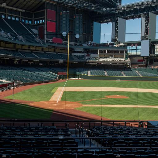 Chase Field - Section 118 Seat View