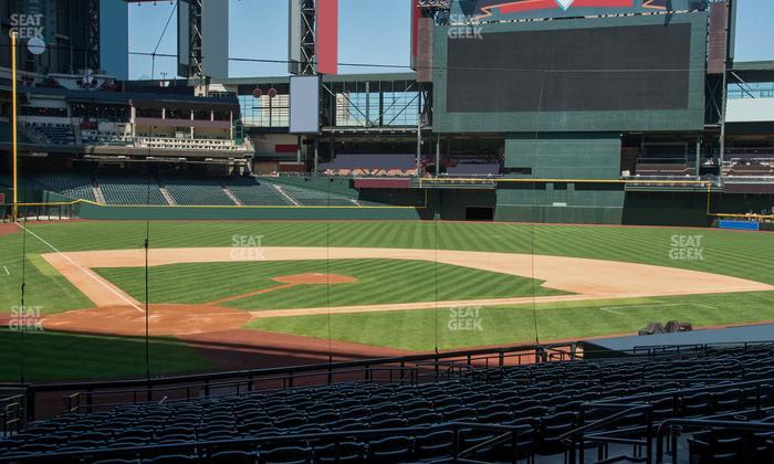Chase Field - Section 119 Seat View