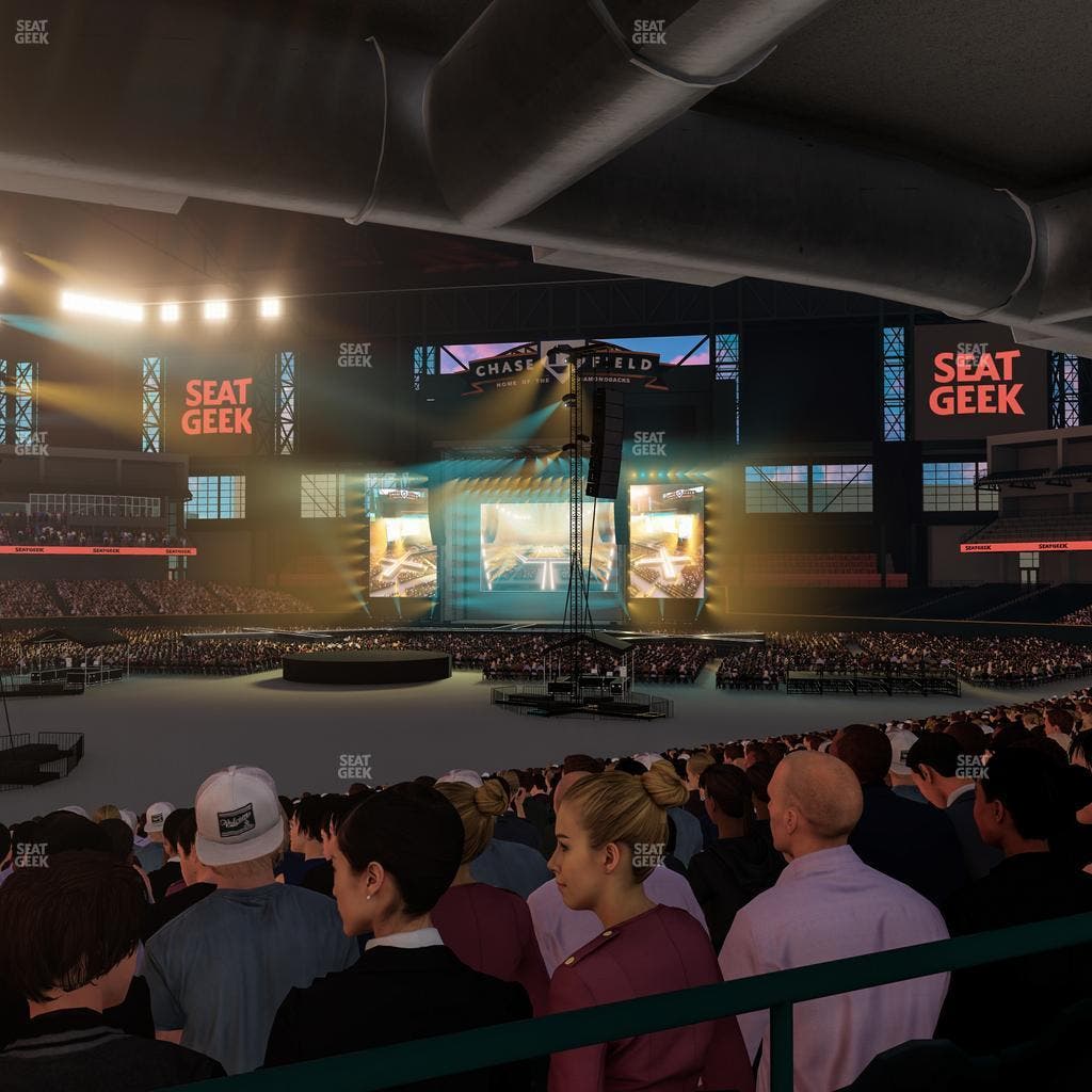 Chase Field - Section 120 W Seat View