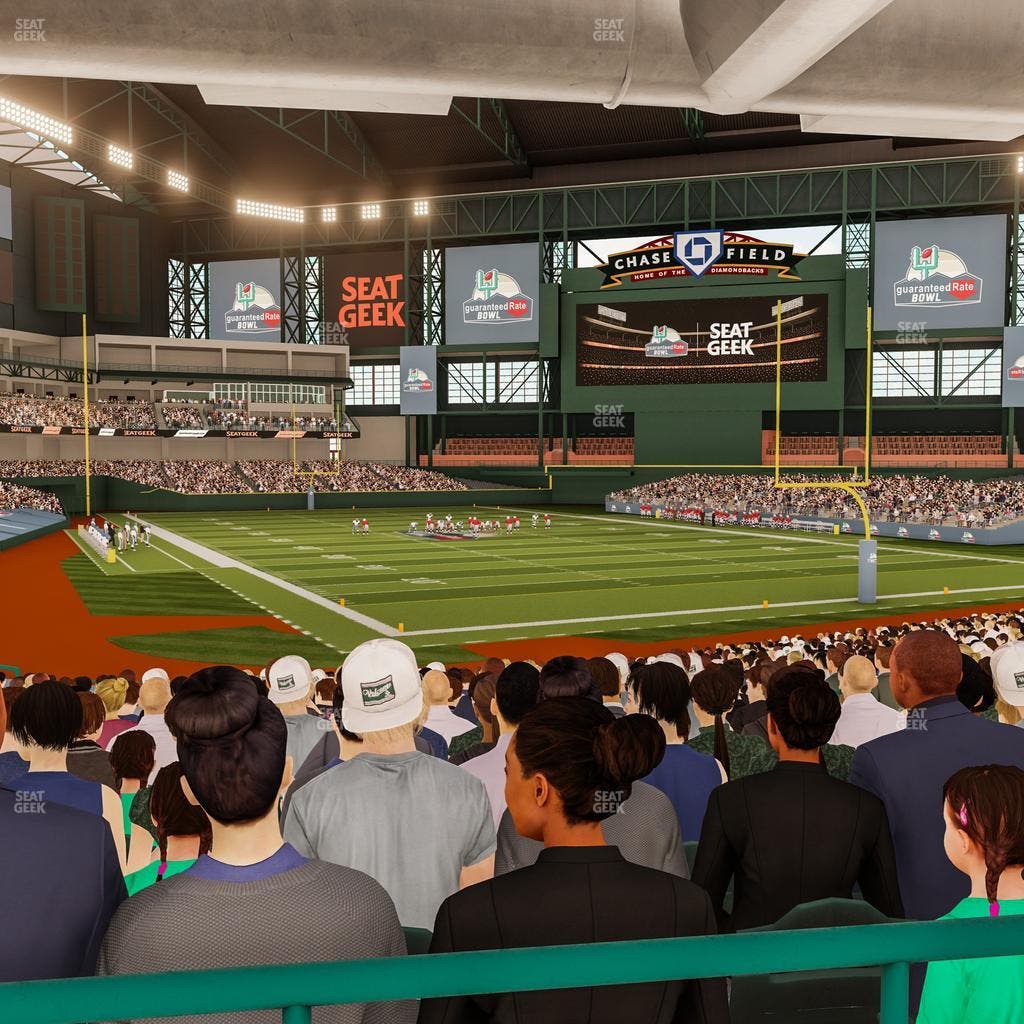 Chase Field - Section 120 W Seat View