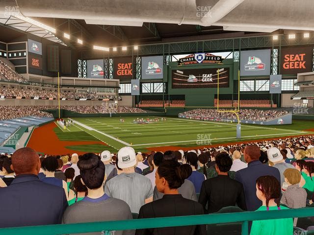 Chase Field - Section 120 W Seat View
