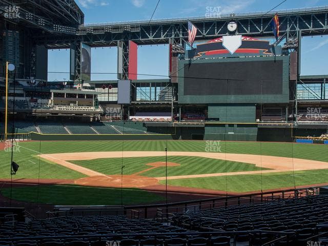 Chase Field - Section 120 Seat View