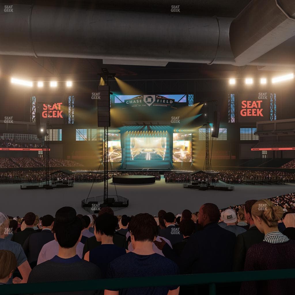 Chase Field - Section 121 W Seat View