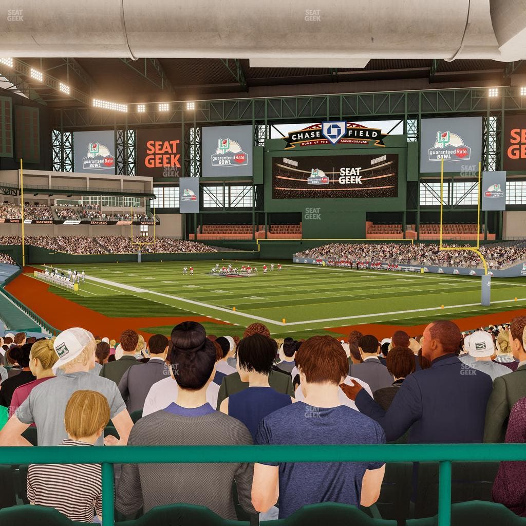 Chase Field - Section 121 W Seat View