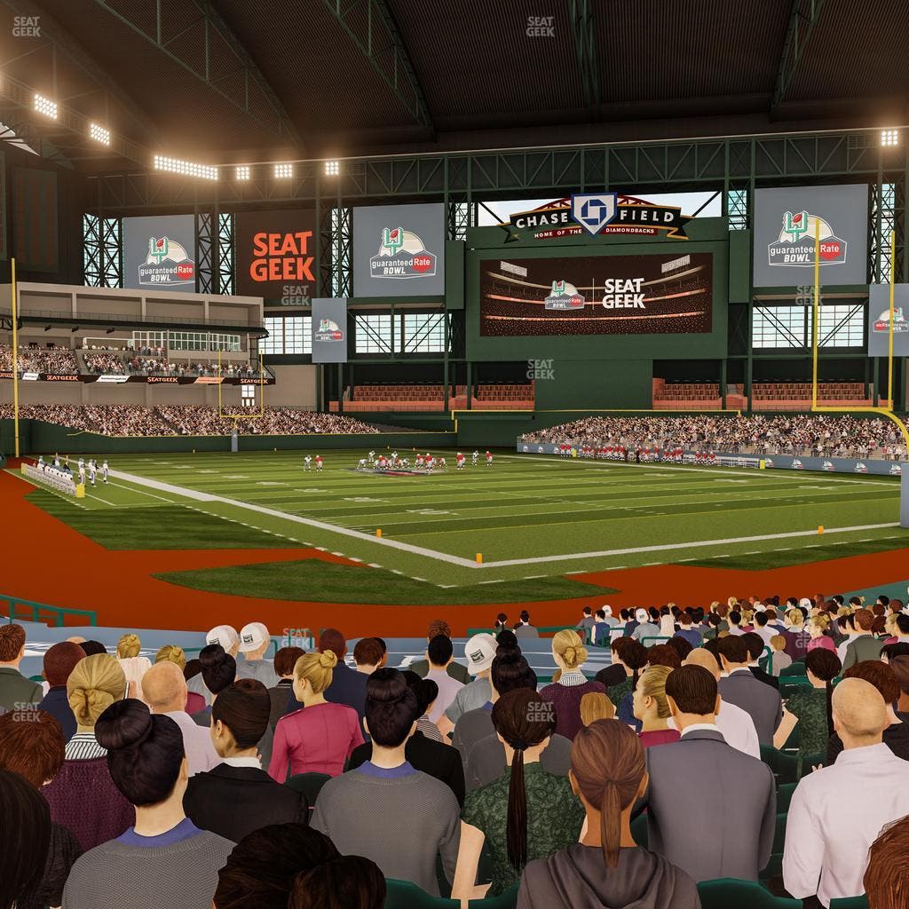 Chase Field - Section 121 Seat View