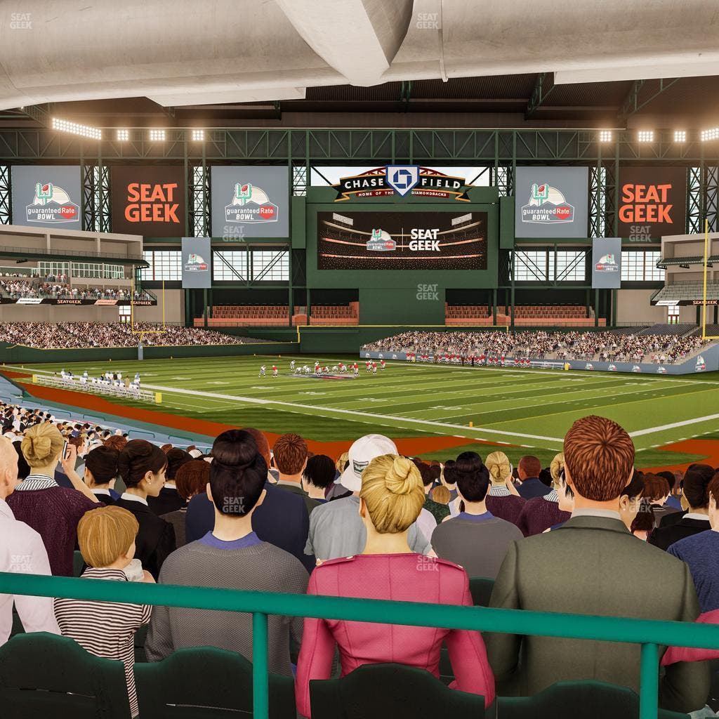 Chase Field - Section 123 W Seat View