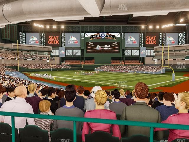 Chase Field - Section 123 W Seat View