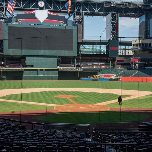 Chase Field - Section 123 Seat View