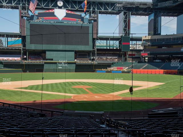 Chase Field - Section 123 Seat View Chase Field - Section 123 Seat View