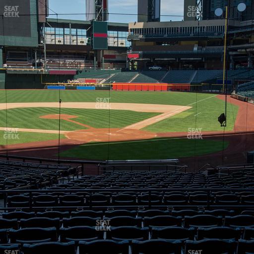 Chase Field - Section 124 Seat View