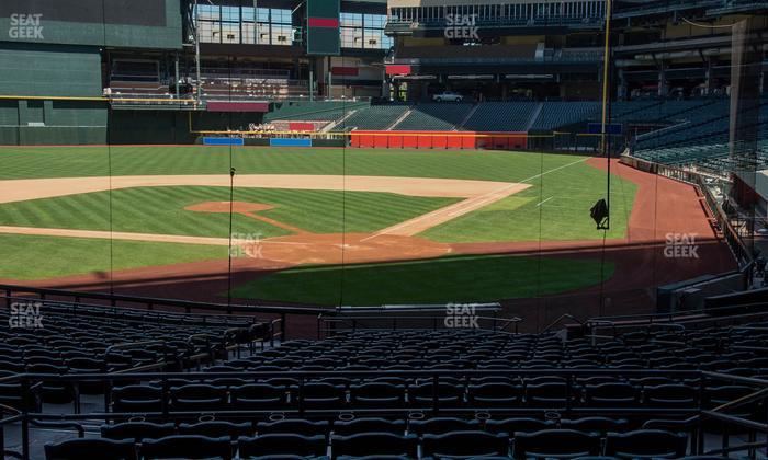 Chase Field - Section 124 Seat View