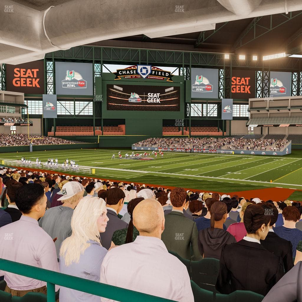 Chase Field - Section 125 W Seat View