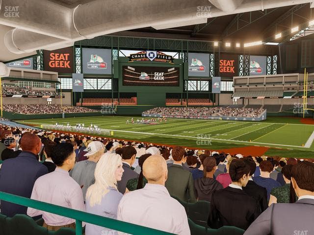 Chase Field - Section 125 W Seat View