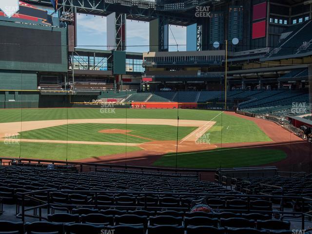 Chase Field - Section 125 Seat View Chase Field - Section 125 Seat View