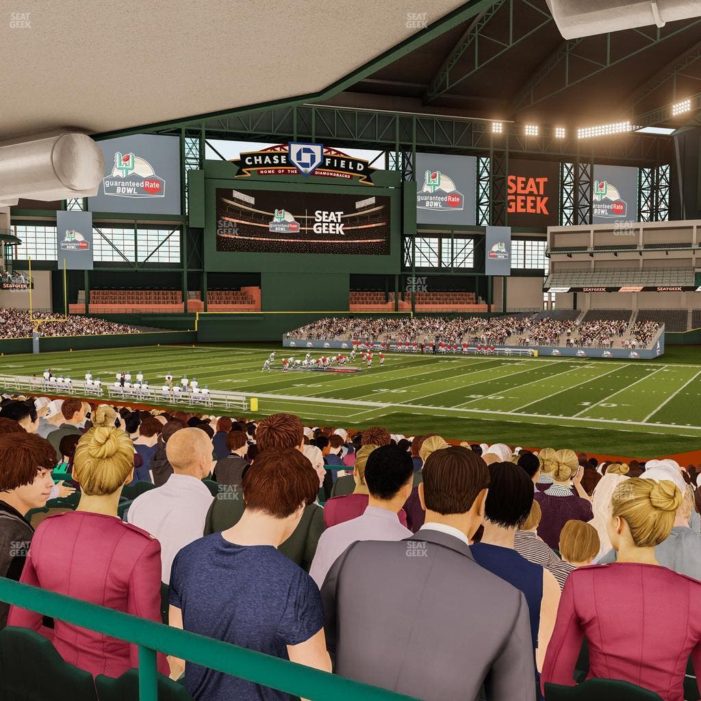 Chase Field - Section 126 W Seat View