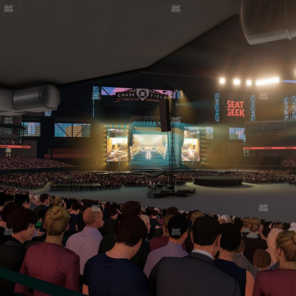 Chase Field - Section 126 W Seat View