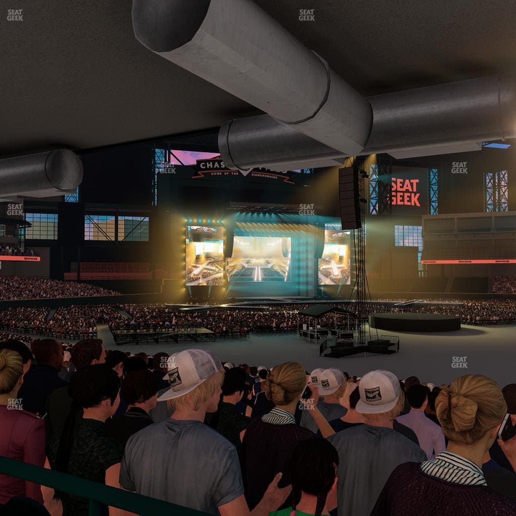 Chase Field - Section 127 W Seat View