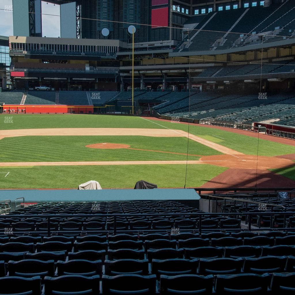 Chase Field - Section 127 Seat View