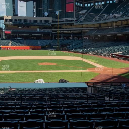 Chase Field - Section 127 Seat View
