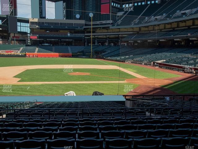 Chase Field - Section 127 Seat View