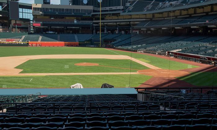 Chase Field - Section 127 Seat View