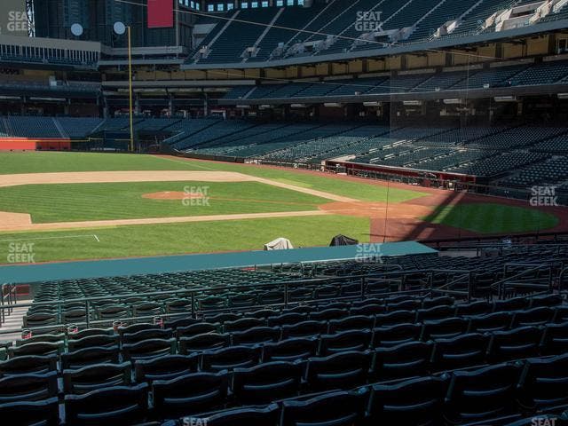 Chase Field - Section 128 Seat View