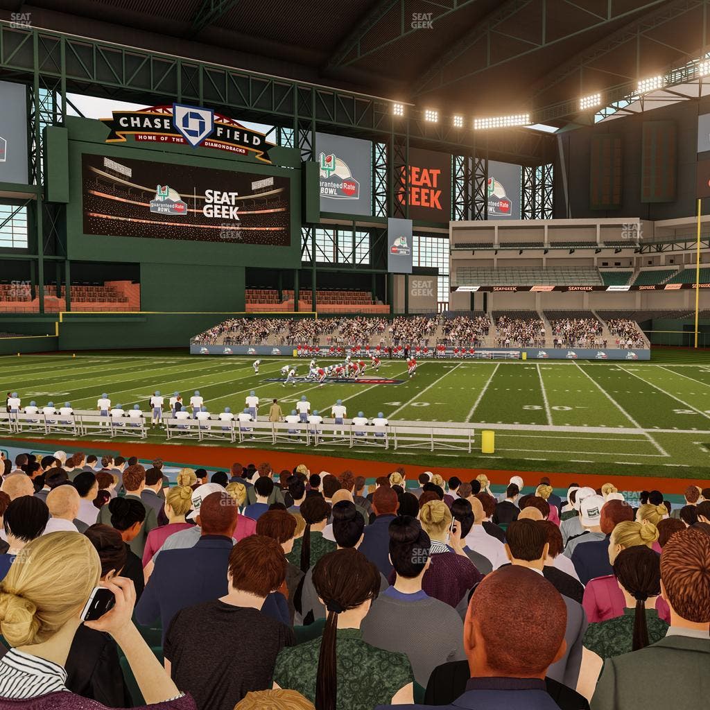 Chase Field - Section 129 Seat View