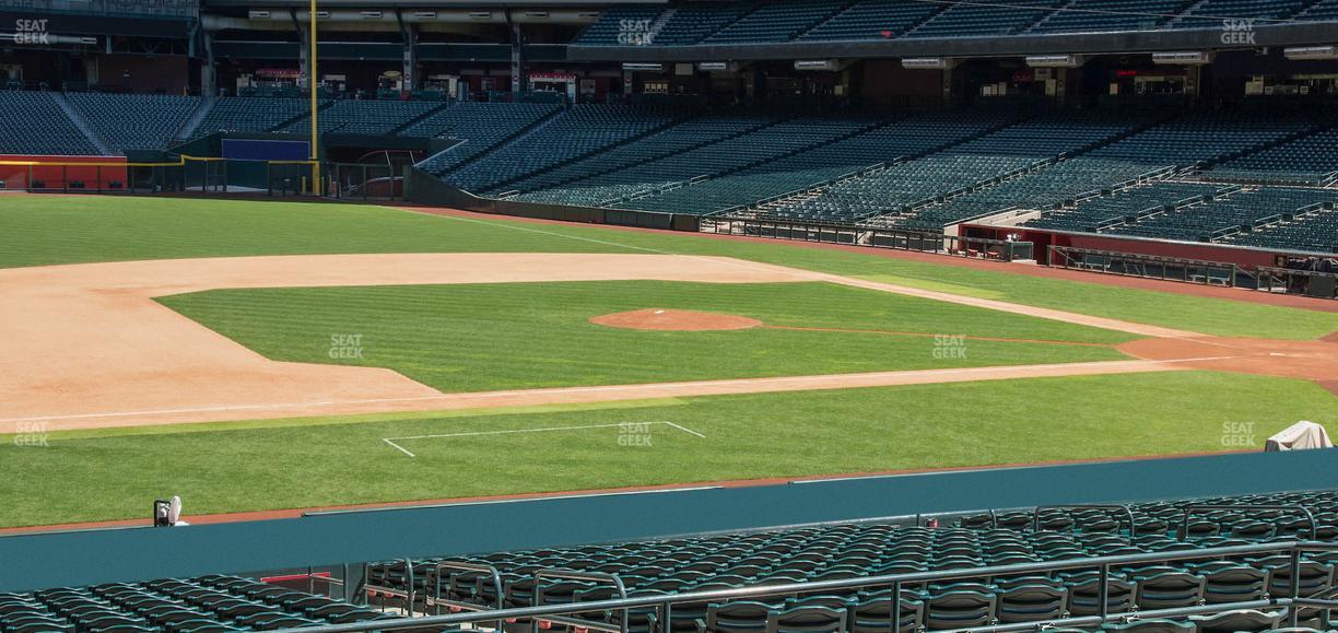 Chase Field - Section 129 Seat View