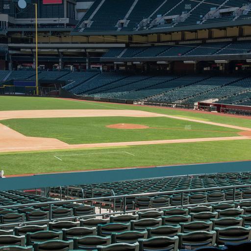 Chase Field - Section 129 Seat View