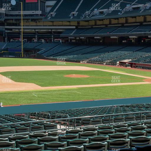 Chase Field - Section 129 Seat View