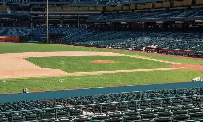 Chase Field - Section 129 Seat View