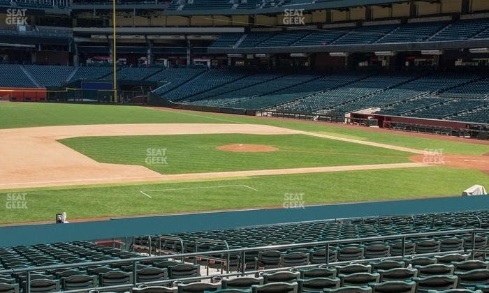 Chase Field - Section 129 Seat View