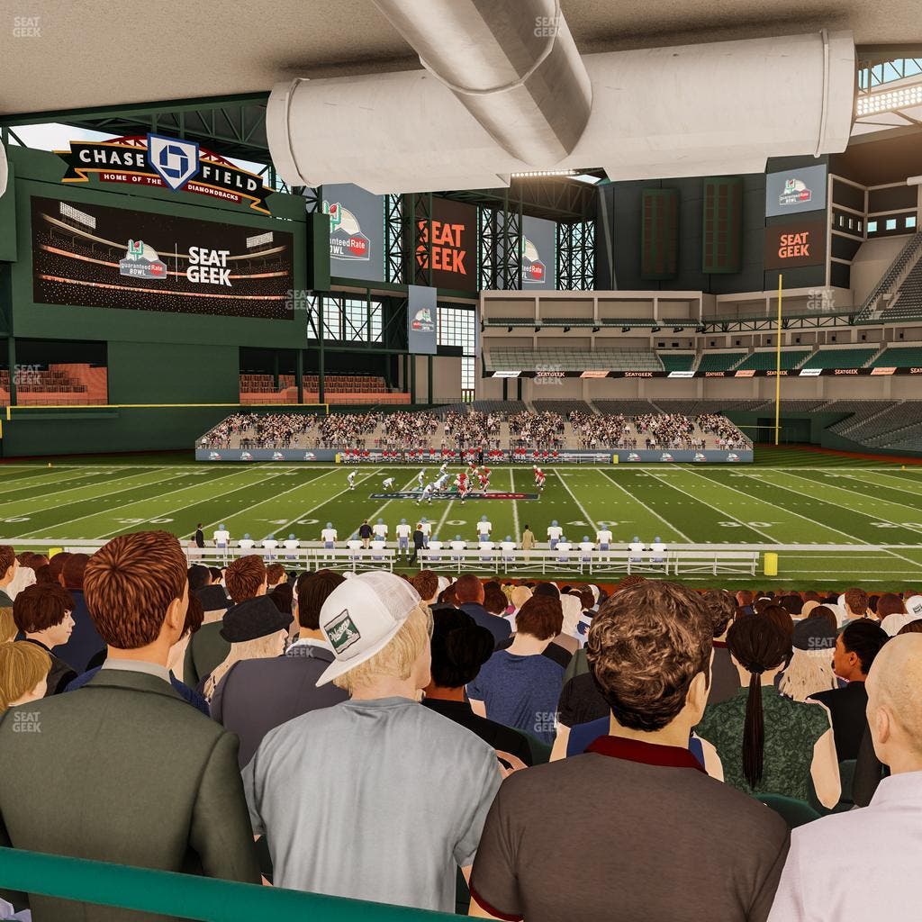 Chase Field - Section 130 W Seat View