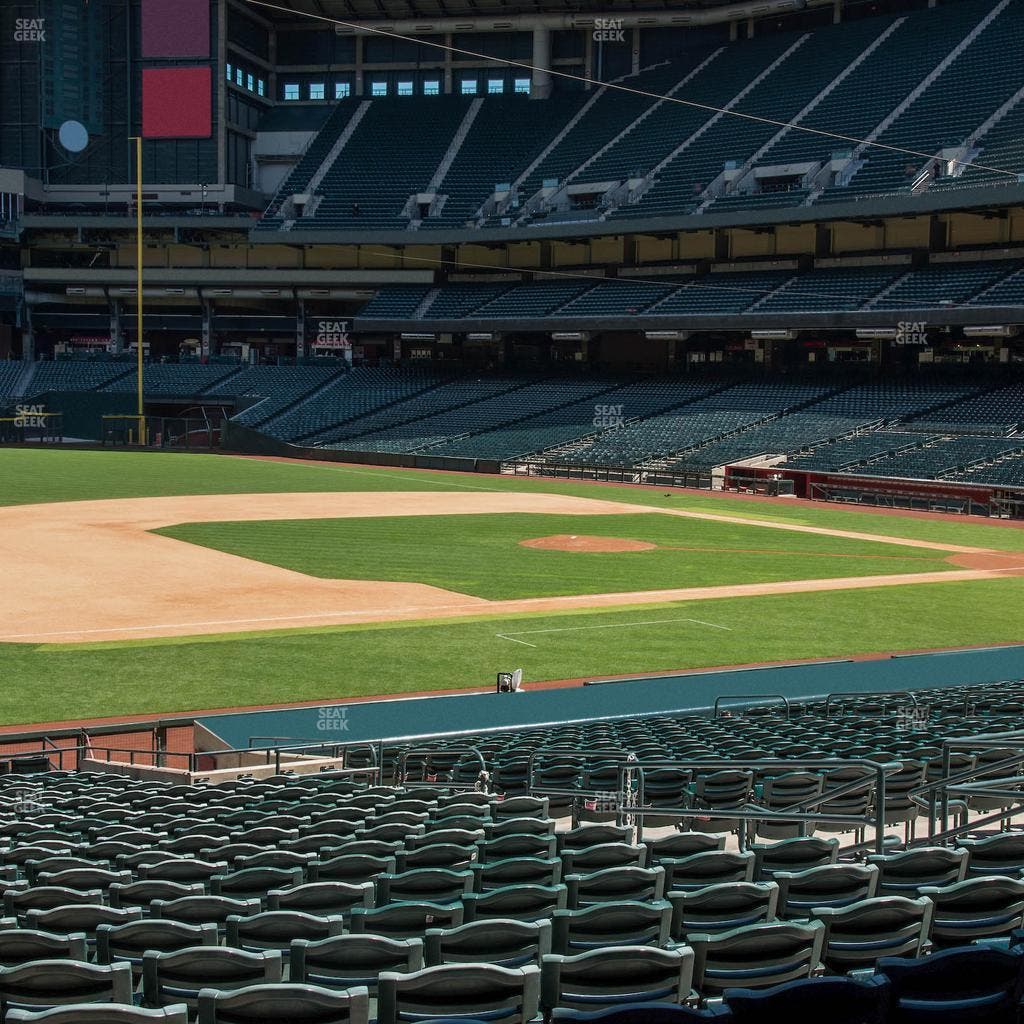 Chase Field - Section 130 W Seat View