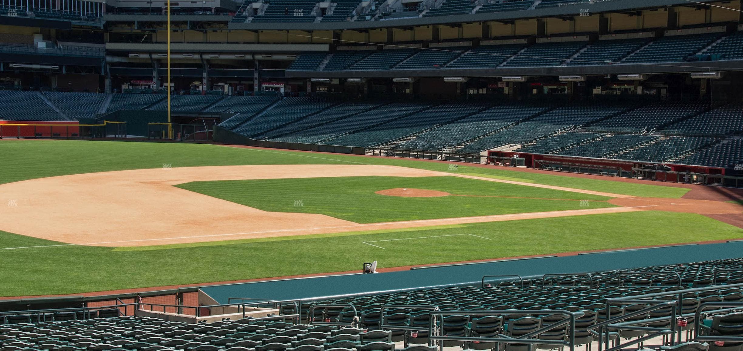 Chase Field - Section 130 W Seat View