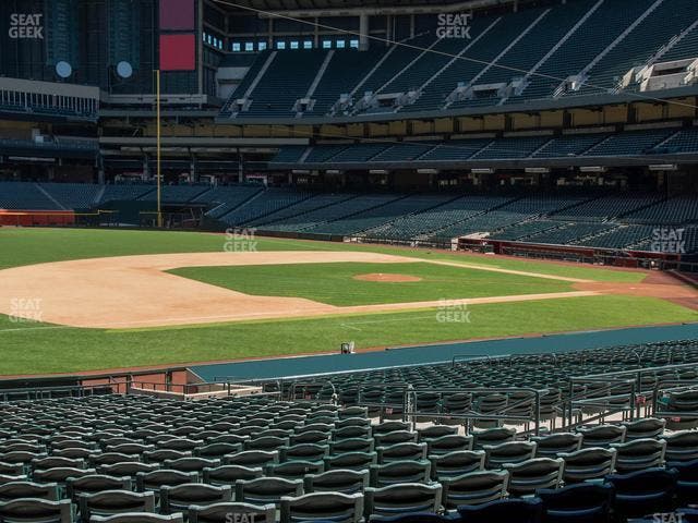 Chase Field - Section 130 W Seat View