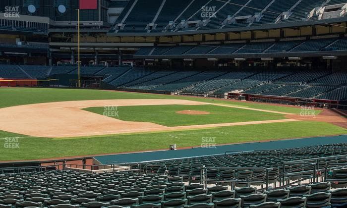Chase Field - Section 130 W Seat View