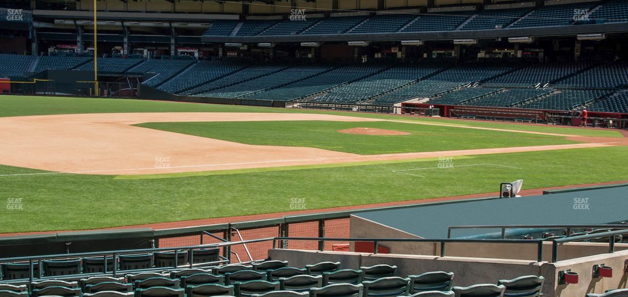 Chase Field - Section 130 Seat View