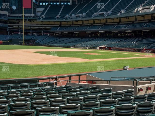 Chase Field - Section 130 Seat View