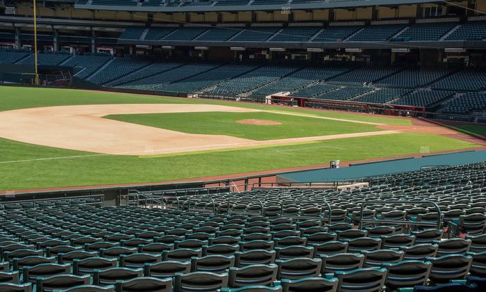 Chase Field - Section 131 W Seat View
