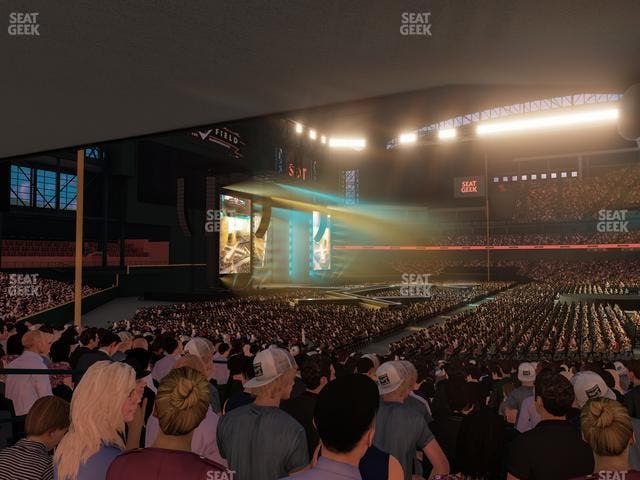 Chase Field - Section 134 W Seat View