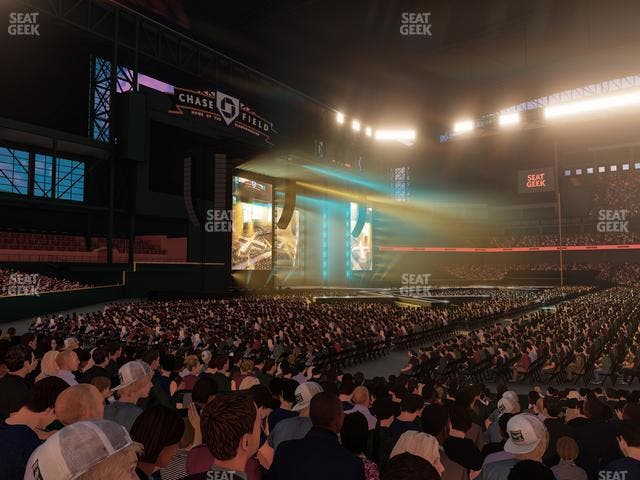 Chase Field - Section 134 Seat View