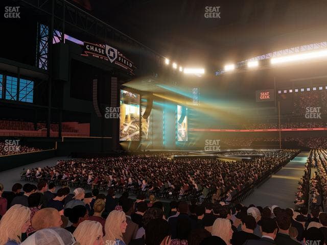 Chase Field - Section 135 Seat View