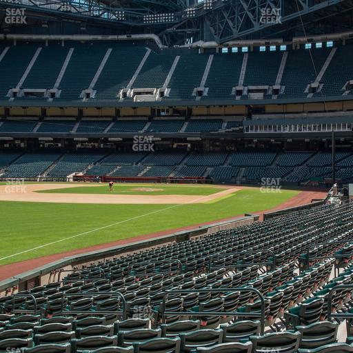 Chase Field - Section 135 Seat View