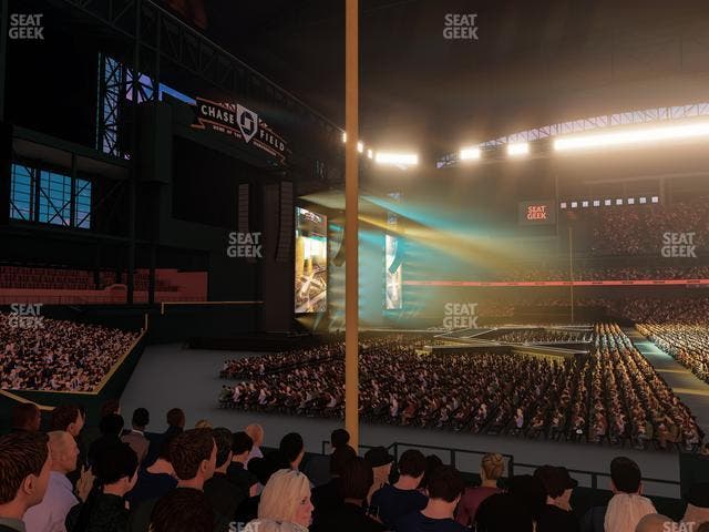 Chase Field - Section 136 Seat View