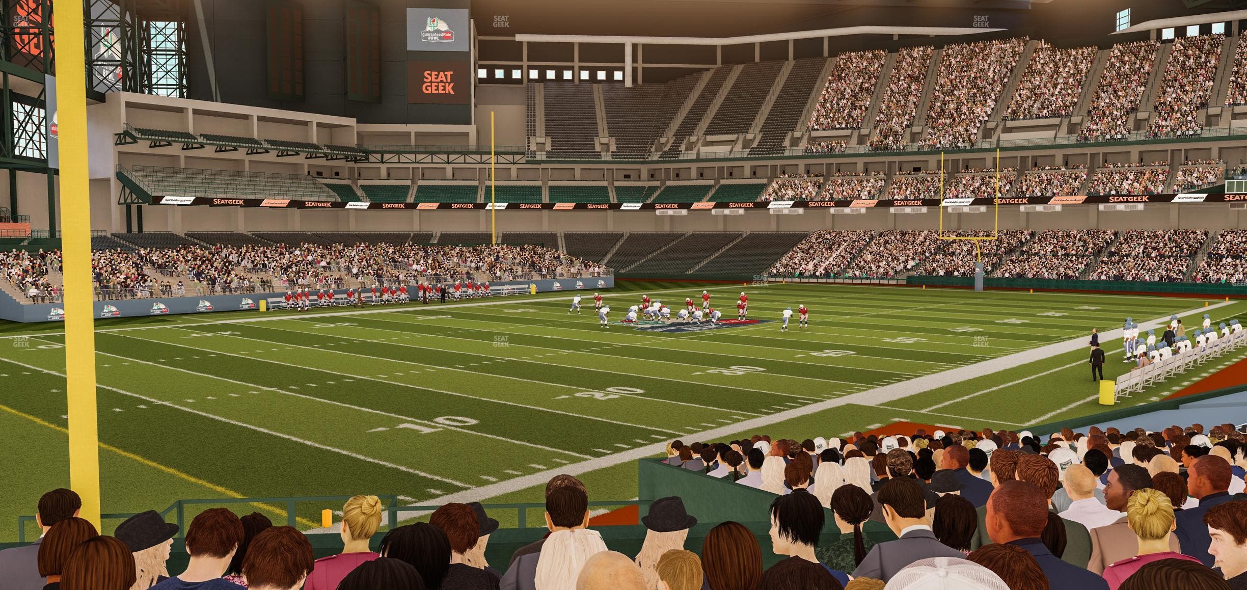 Chase Field - Section 136 Seat View